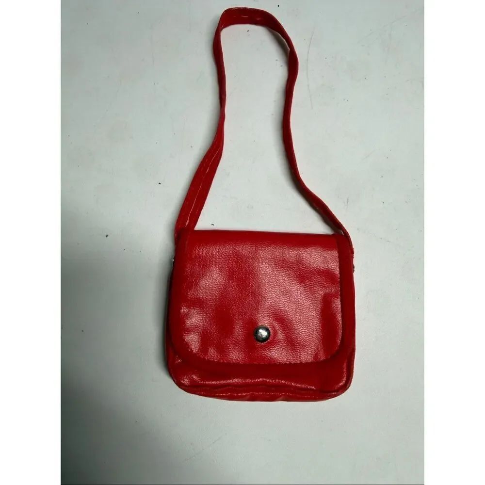 American Girl Doll Pleasant Company Molly Meet Red Purse with Coin Vintage
